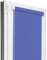 Estika Verdunklungsrollo ohne Bohren - Stoffbreite 65 cm x 220 cm - Blau - 6 Stoff Farben, Rollos für Fenster ohne Bohren, Klemmfix rollos für Fenster innen