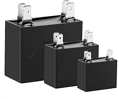 2Pcs 450V CBB61 Klimaanlage Externer Ventilator Start Motor Lauf Kondensator,7UF