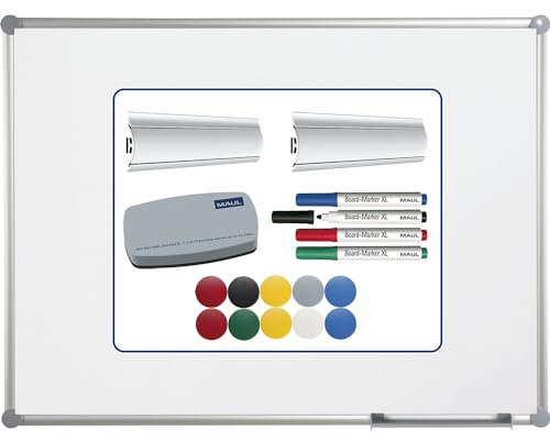 MAUL | Whiteboard 2000 MAULpro Set | Stahlblech | beschichtet | BxH 1210 x 910 mm