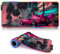 Tapis Souris Jeu XL RGB Tapis Souris Tapis Souris LED étendu XXL 14 Modes Multi Couleurs et Effets Tapis Souris pour Clavier d'ordinateur pour MacBook PC Voiture Sport Classique 30 x 80 cm