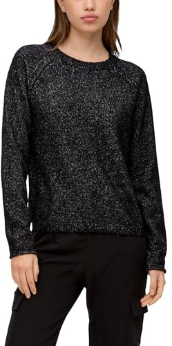QS Strickpullover mit Rollsaum