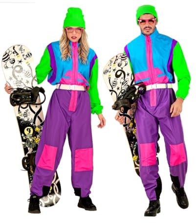 Horror-Shop Snowboarder Kostüm für Fasching 2-teilig XXL