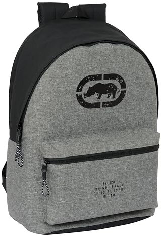 Safta ECKO UNLTD. RHINO Sac à dos pour ordinateur portable 15,6 et USB, idéal pour les jeunes de différents âges, tissu recyclé, confortable et polyvalent, qualité et résistance, 31 x 18 x 44 cm