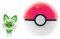 Pokémon PKW3629 - Clip'n'Go Poké Ball - Felori und Pokéball, offizieller Pokéball mit 5 cm Figur