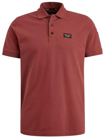 PME Legend Short Sleeve Polo Trackway - Herren Poloshirt, Größe_Bekleidung:XXL, Farbe:Spiced Apple