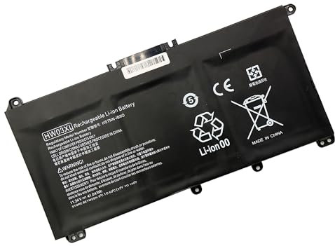 BLESYS Batterie de Remplacement pour HP Pavilion 17-cp0023nf 17-cp0053nf 17-cp0076nf 17-cp0247nf 17-cp0254nf 17-cp0273nf 17-cp0276nf 17-cp0280nf 17-cp0308nf 17-cp0000sf Laptop 11.34V/41.04Wh
