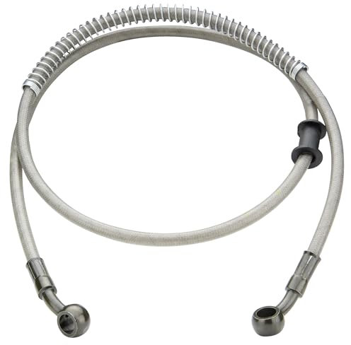 Bremsleitung Stahlflex Universal 105 cm Bremsschlauch kompatibel mit Roller Motorrad