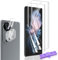 Bekiikoo Protector de Pantalla para VIVO V40 5G y Protector de Lente para cámara [2+2 Piezas], Sin Burbujas, Antiarañazos, HD Antiarañazos Protector de Pantalla por VIVO V40 5G