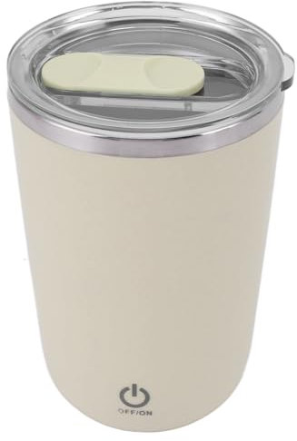 Self Stirring Mug, Electric Stirring Coffee Mug with USB Charging, Stainless Steel Mixing Cup for Home, Office, Gym, School (5.1 in)
