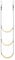 YZDKR Boat Rope Ladder Folding Step Marine Swim Rope Ladder for Kayaking Dinghy Motorboat Canoeing for Fishing/Boarding/Swim/Sailboat(92 cmx32 cm)