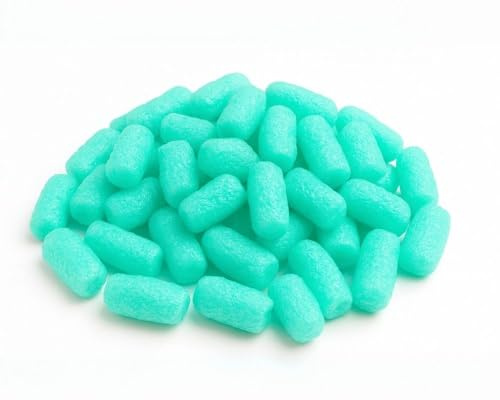 Verpackungschips Bio Grün 10-400L | aus Pflanzenstärke | 100% biologisch abbaubar und kompostierbar Füllchips Polsterchips Polstermaterial Füllmaterial (40)