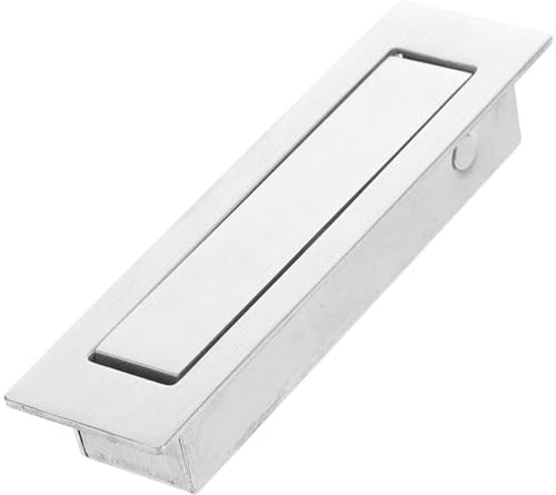 CANIGHT Maniglia in Stile Filo Acciaio e Muro in Design Porta Inossidabile Incassato Presa Confortevole Nascosto per Mobili e Armadi