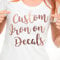 WonderVinyl Custom iron on name decal | Custom design iron on name transfer | Personalised iron on transfers
