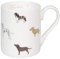 Sophie Allport - Fetch Mug, Dog Design, Fine Bone China, Gift Box, Dishwasher Safe (Standard Size 275ml)