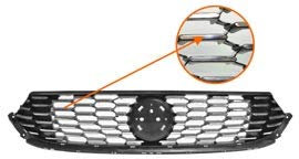Griglia radiatore con inserti cromati MOD. LOUNGE/BUSINESS