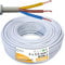 NYM-J 3x2,5mm² Kabel 10m | Feuchtraumkabel für 300V/500V | Elektrokabel 3-Adrig mit PVC Mantel | Ø2,5mm² Stromkabel für Elektroinstallation in Weiß/Grau | Kabellänge am Stück