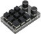 Programmable Keyboard DIY, One Key to Achieve Complex Shortcut Key Combinations, Mechanical Gaming Keyboard, Wired Wireless Dual Mode Connection, 9 Keys 2 Knobs Suitable for Office, Gaming