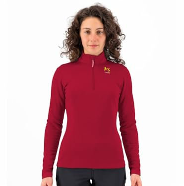 PILE MEZZA ZIP DONNA KARPOS INVERNO 2500710 600 PIZZOCCO W HALF ZIP JESTER RED (XL)