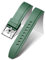 BINLUN Quick Release Silicone Watch Strap Replacement Rubber Watch Band 18mm 19mm 20mm 21mm 22mm 24mm Smartwatch Straps for Men and Women Waterproof Sport Watchbands (19mm, Green)