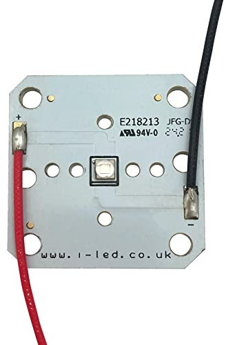 LED-Modul, blau, quadratisch, 18LM, 475NM, einfarbige LED-Module, 1 Stück, ILQ-SG01-SIBL-SC221-WIR200