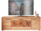 möbelando TV-Wand WZ-0315 aus kernbuche in Natur geölt mit 2 Türen. Abmessungen (BxHxT) 178x62x46 cm