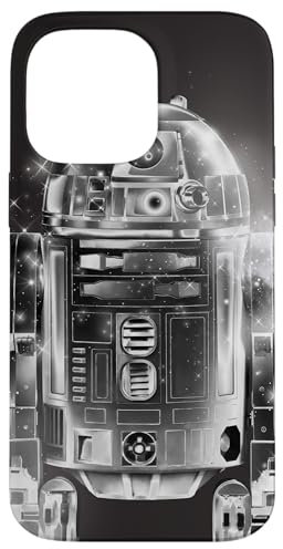 Star Wars R2-D2 Retro Galaxy Black Case for iPhone 14 Pro Max