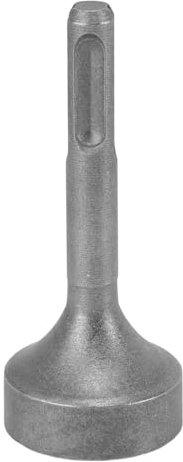Ground Rod Driver, Steel SDS Max Shank T Post Driver Attachment Universal Drill Tools for SDS Plus Hammer Drill (Curved Surface)