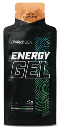 BioTechUSA Energy Gel, Pfirsich, 12 x 40 g
