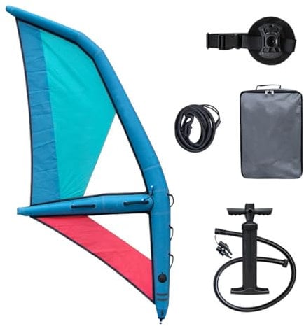 Aufblasbares Segel, Kitesurf-Drachen, 4,2㎡ Windsurf-Flügelfolie, aufblasbare Flügelfolie, for Windflügel-Foilen, Surfen, Schnee-Ski-Surfen, Wasserspiel