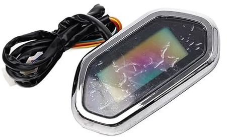 Vuzmode Elektroroller-Display, 60 V, 72 V, Kilometerzähler, Batterieleistung, Tacho, Gangtabelle, Citycoco-Roller, Halei-Rollerzubehör E-Scooter-Armaturenbrett-Bildschirm