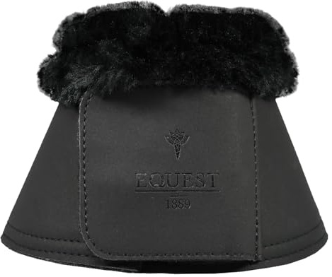 EQuest Hufglocke Air Flow Mesh 2.0, 2er Set, schwarz, XL/Full Extra - schützt den Hufballen des Pferdes