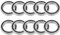 10pcs 6805-2RS Gummi Gummi Versiegelte Deep Groove Kugellager, Hochwertiges Metalllager-Kit mit 25 Mm Innendurchmesser für Kleine Hobbyprojekte, Schmiermittel Sparen,