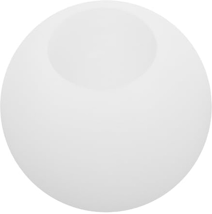 Artibetter Abat-jour En Verre Dépoli Boule Ronde 120 Mm Couvercle Pour Lampe Suspendue Plage Intérieure Remplacement Facile Diamètre 55 Mm Usage Polyvalent