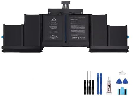 Generic Batería A1618 8755mAh 11.36V compatible con MacBook Pro Retina A1398 2015 Año 020-00079 MJLQ2LL/A MJLT2 Batería para portátil
