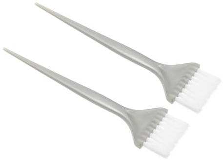 CIYODO 2 Stück Teiliges Haarfärbepinsel set mit Weichen Flexiblen Borsten für Sanfte Farbauftrag Hautschonend und Wiederverwendbar Leichtes Styling werkzeug für Zuhause und Salongebrauch