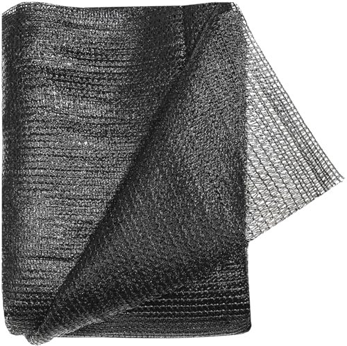 40% schwarzes Sonnennetz, Sonnenschutz, Sonnenschutz, Schattentuch, UV-beständiges Netz für Garten, Blumen, Pflanzen, für Gewächshaus, individuelle Größe (3 x 2 m)