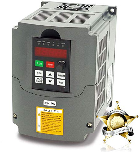 fréquence, (VFD) Computer ized numerical Control (CNC), le moteur Inverter Convertisseur 220 V 1,5 kW 2HP pour moteur de broche, contrôle de la vitesse, huanyang HY – Serie (220 V, 1.5kw).