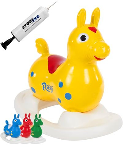 Sport-Tec Rock'n Rody mit Kufe, inkl. Pumpe