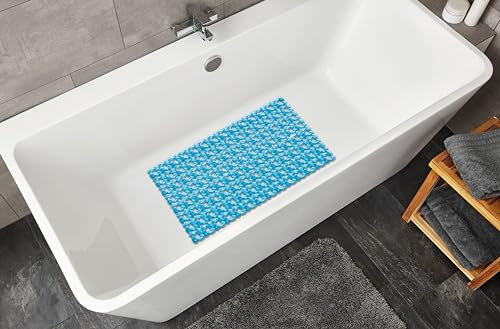Kleine Wolke Ivy Wanneneinlage, PVC, Türkis, 39x 69 cm