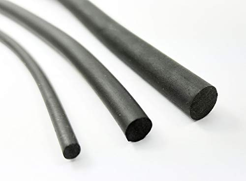 Rundschnur Moosgummi 5m Dichtung Gummi Rundschnüre Schwarz Fugenschnur EPDM (10mm)