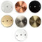 MASUNN Decken-Baldachin Wandleuchte Mount LED Vintage Pendelleuchte Disc Base 120mm-# 03 Chrom