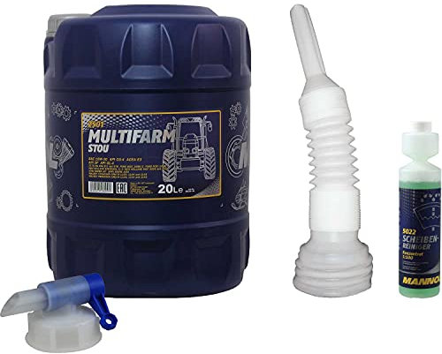 QR-Parts Set 20 Liter 85451628 5022 DIN61 CT4503 MN2501-20 MANNOL Scheibenreiniger Konzentrant 1:100 250ml 10W-30 Mulitfarm STOU Auslaufhahn