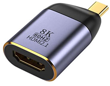 xiwai Fuente USB 4 USB-C tipo C a HDMI hembra 2.0 pantalla 8K 60HZ UHD 4K HDMI adaptador de monitor macho