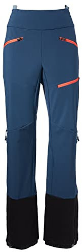 VAUDE Damen Women's Monviso Softshell Pants Ii Hose, Dark Sea, 38 EU