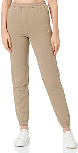 JJXX Women's JXABBIE HW REL Every Brush Pants NOOS Hose, Brindle/Print:White Logo, XS