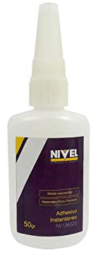 ADHÉSIF INSTANTANÉO CYANO 50 GR INC. PURE MULTIM NIVEAU