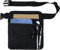 Nerjan Unisex Kellnerschürzen Gürtelschürze Tasche, Schwarz