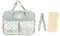 Sac de Messager de Couche-culotte de bébé, Sac de Messager D'épaule Imperméable Portatif Sac de Couche de Maman de Grande capacité pour la Femme Enceinte (Lapin)