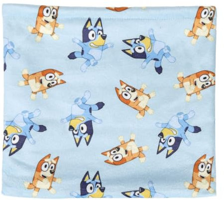 Bluey Écharpe Tube Enfant Balaclava, Bleue, Taille Unique Unisex Kids