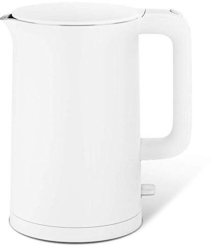 KANBUN Kettles Bollitore Elettrico per Acqua in Acciaio Inossidabile, Bollitore a Caraffa da 1,5 Litri, Bollitura Rapida e Facile da Pulire, (1800 W) Presente Veloce